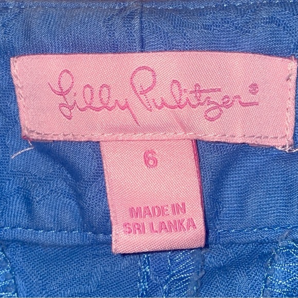 Lilly Pulitzer Blue Skinny Pants - Picture 5 of 9